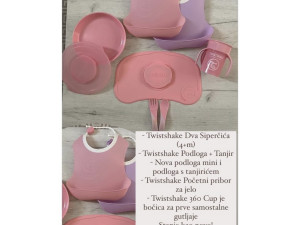 Twistshake set za jelo
