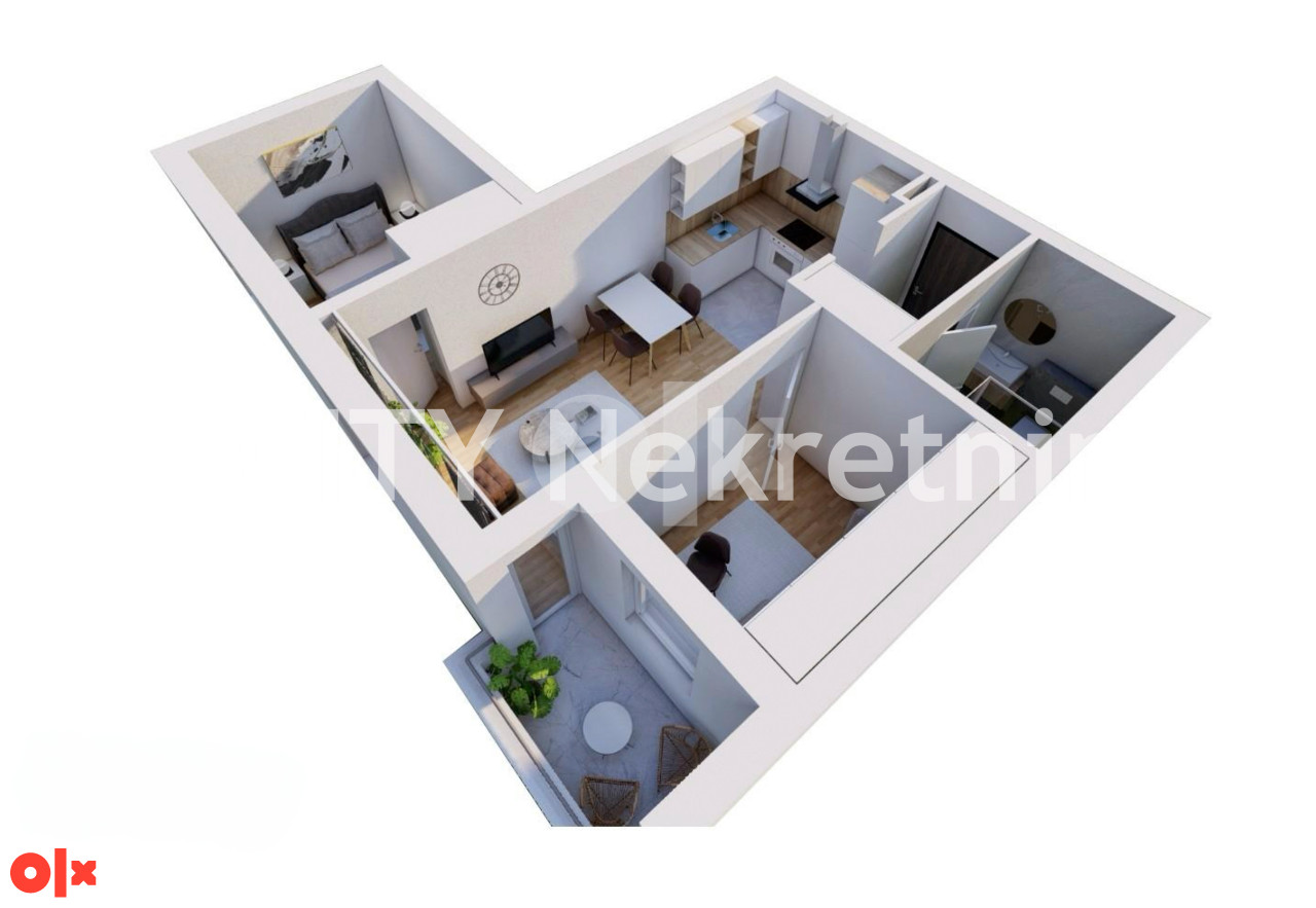 Trosoban stan - Novogradnja - Pale - 48 m2
