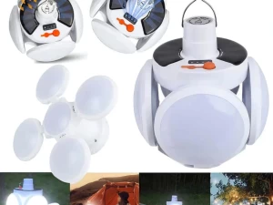 Solarni punjač i lampa 2u1