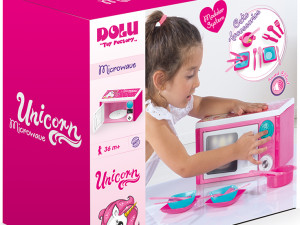 Mikrovalna peć Jednorog, mikrovalna za igru, Igračke