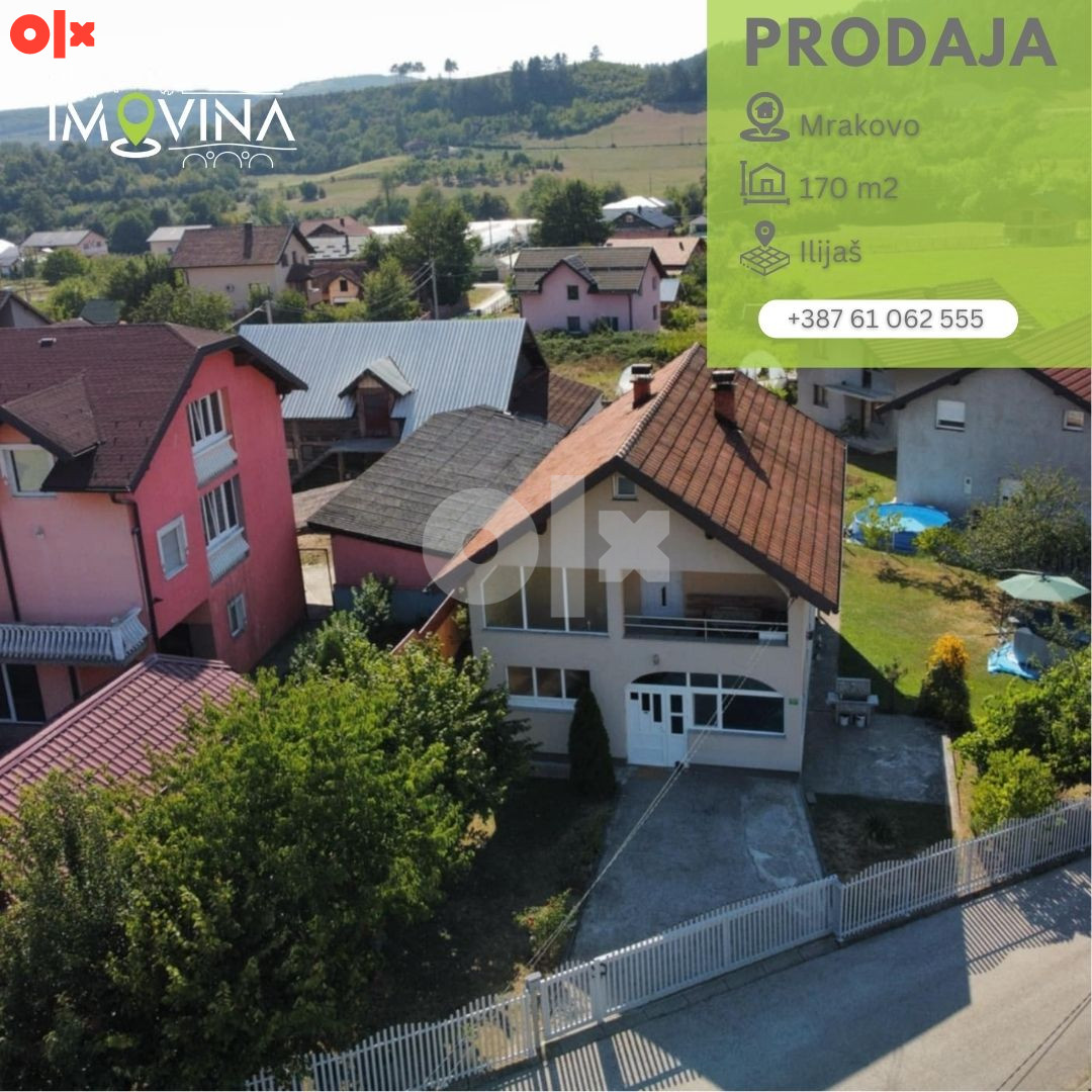 100751 Kuća na dva sprata 170m2, Ilijaš