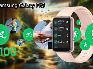 Pametni sat Samsung Galaxy Fit 3 Pink gold