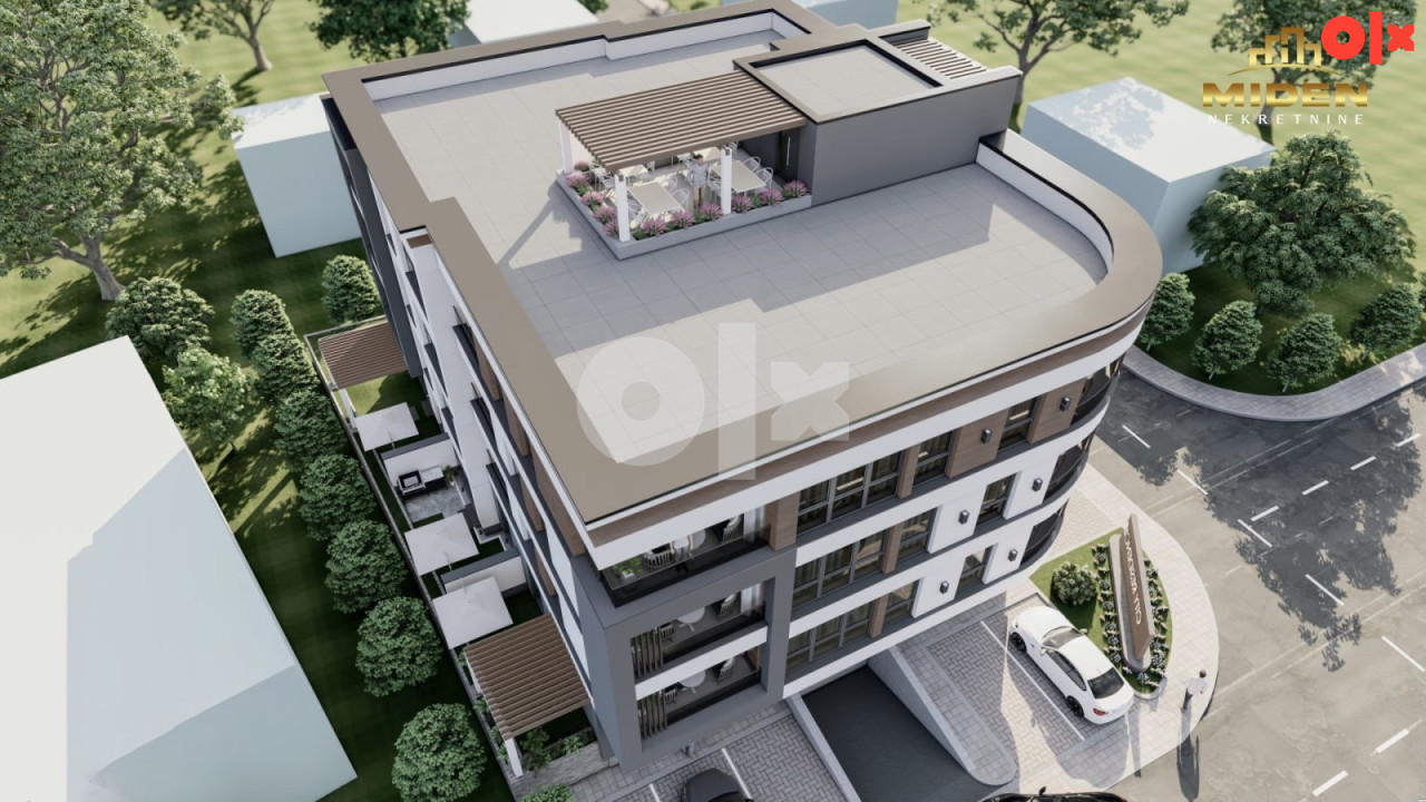 NOVO Trosoban stan 63,5m2+bašta 67m2 Živinice S.O.CITY RESIDENCE 5