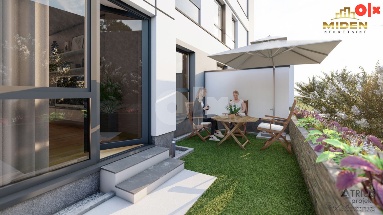 NOVO Trosoban stan 63,5m2+bašta 67m2 Živinice S.O.CITY RESIDENCE