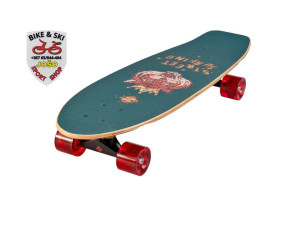 SKATEBOARD, Cruiser Kicktail 28" Royal Tiger