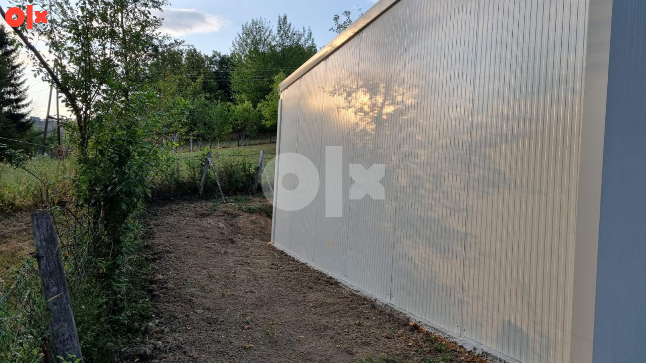 Garaža montažna 24m2 od lima  ili panela po naručbi 3