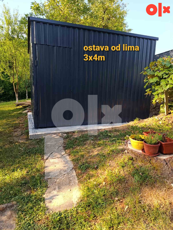Garaža montažna 24m2 od lima  ili panela po naručbi 6