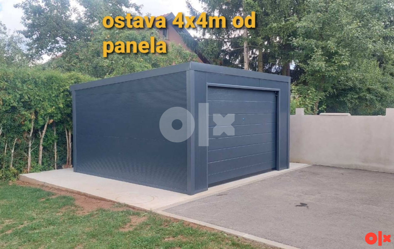 Garaža montažna 24m2 od lima  ili panela po naručbi 7