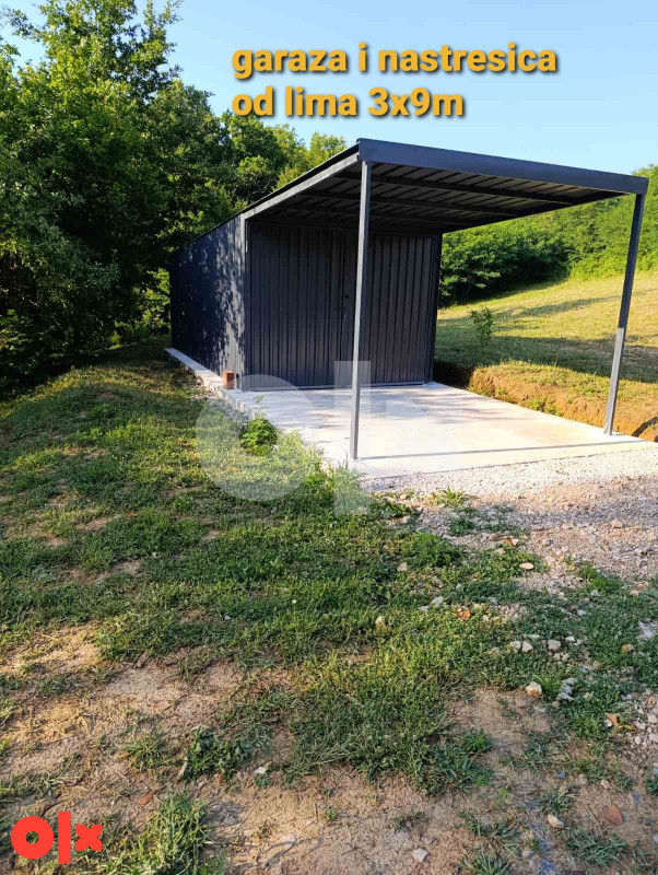 Garaža montažna 24m2 od lima  ili panela po naručbi 8