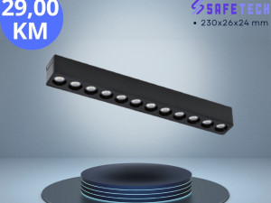 MAGNETNA ŠINSKA RASVJETA - Rešetka 12W