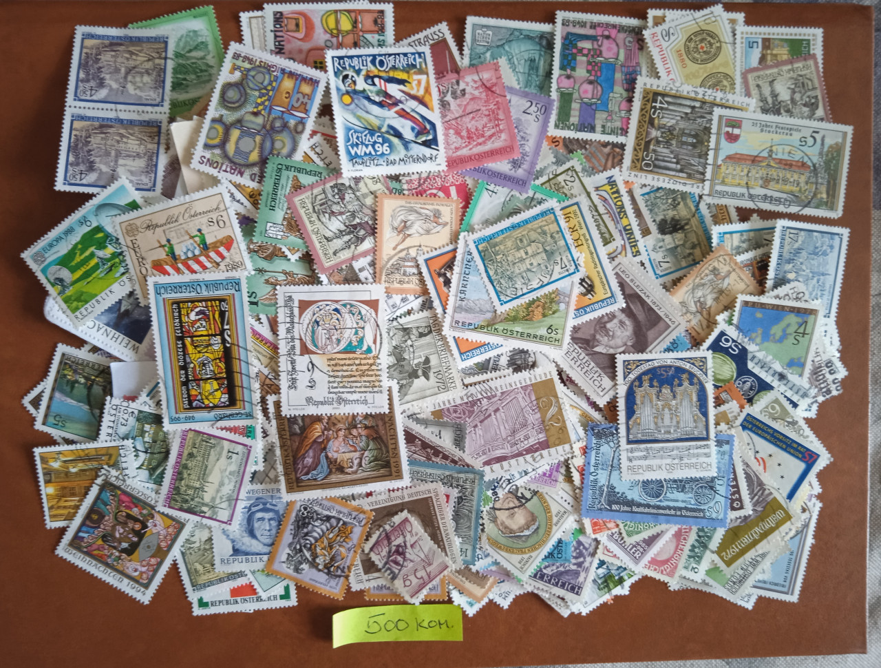 AUSTRIJA 500 RAZNIH MARAKA