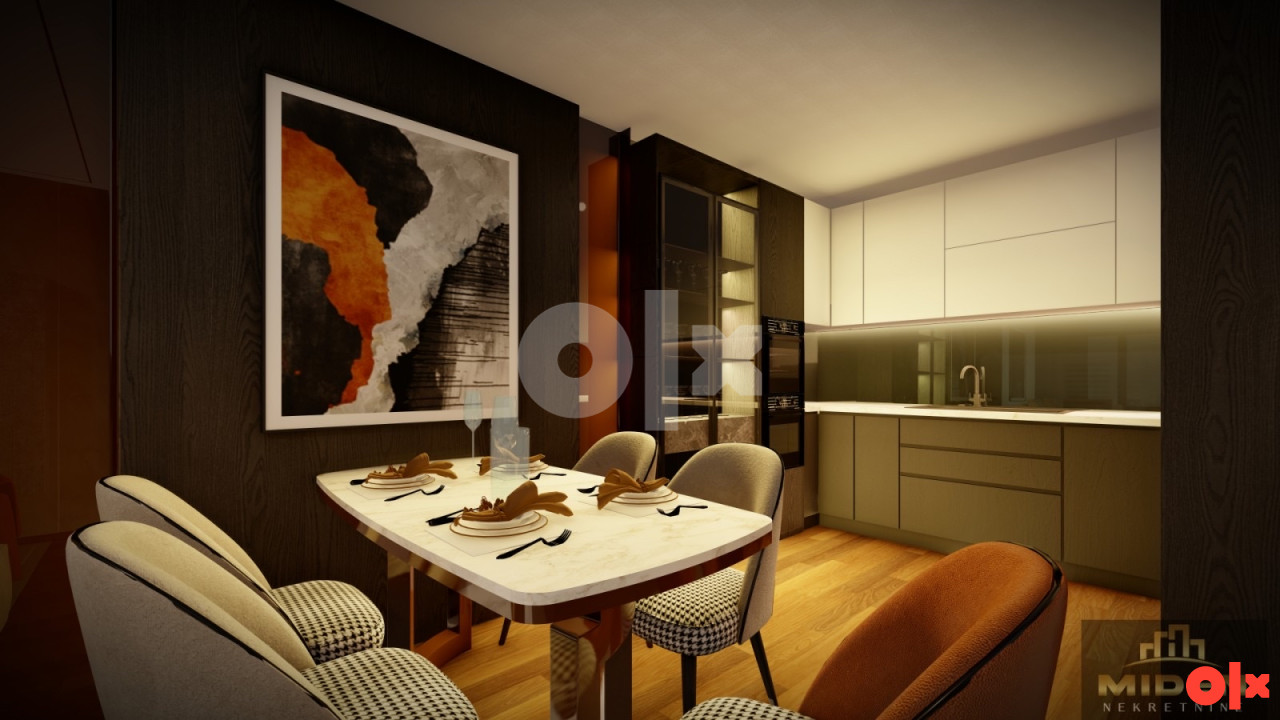 NOVO Dvosoban stan 49m2 III Sprat Živinice CITY RESIDENCE