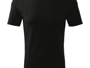 MALFINI MAJICA CLASSIC UNISEX CRNA TISAK STAMPA
