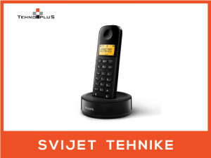 Bežični telefon Philips D1601B/53