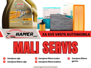 MALI SERVIS ZA SVA AUTA AUDI BMW MERCEDES GOLF PASSAT Castrol