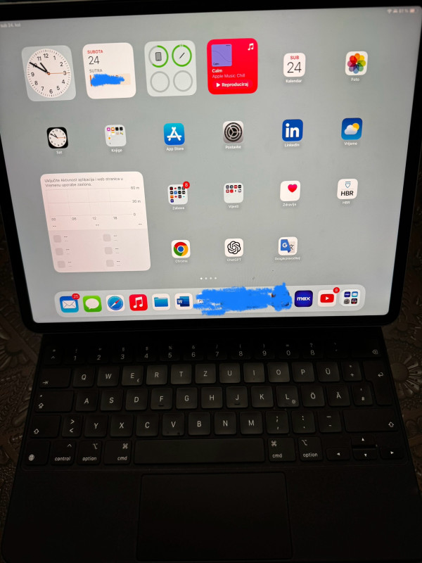 Ipad pro 12.9 - 256GB -Wi-Fi&Cell Magic Keyboard Apple Pencil 2