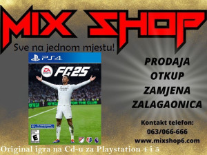 Original FC 25 za Playstation 4 i 5 PS4 PS5 Fifa 2025 fudbal Fc25
