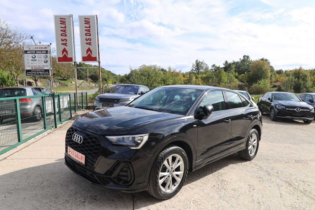 Audi Q3 Sportback 35TDI S-Tronic S-Line Black Edition VIRTUAL