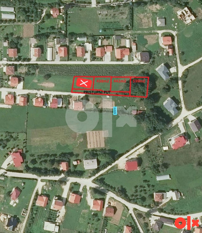 Zemljište Sarajevo - Ilidža - Rakovica 3 parcele
