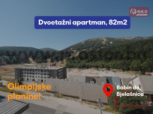 PROSTOR prodaje: Dvoetažni apartman sa lođom