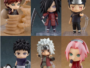 Naruto Nendoroid Figure Manga Anime Obito Madara Gaara Jiraiya