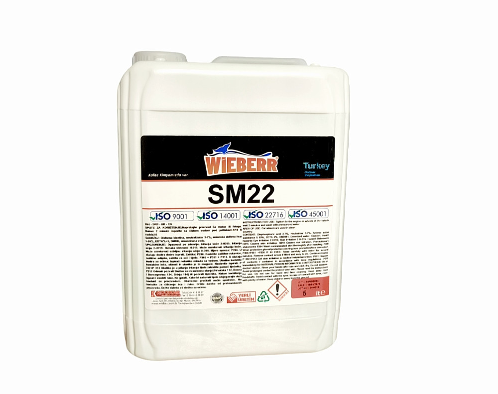 Wieberr SM22 Sredstvo Za Pranje Motora i Felgi SM 22