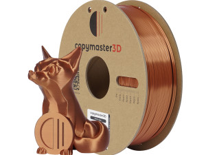 3D PLA Silk Printer Filament Copymaster3D 1,75mm 1kg Copper