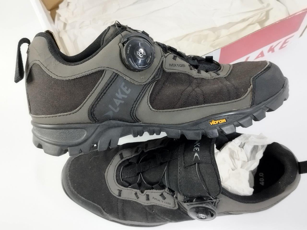 LAKE MX105 VIBRAM BOA biciklo MTB planinarske cipele 40