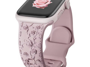 Engraved narukvica Apple Watch 40mm 41mm 42mm (S10) Pink Sand