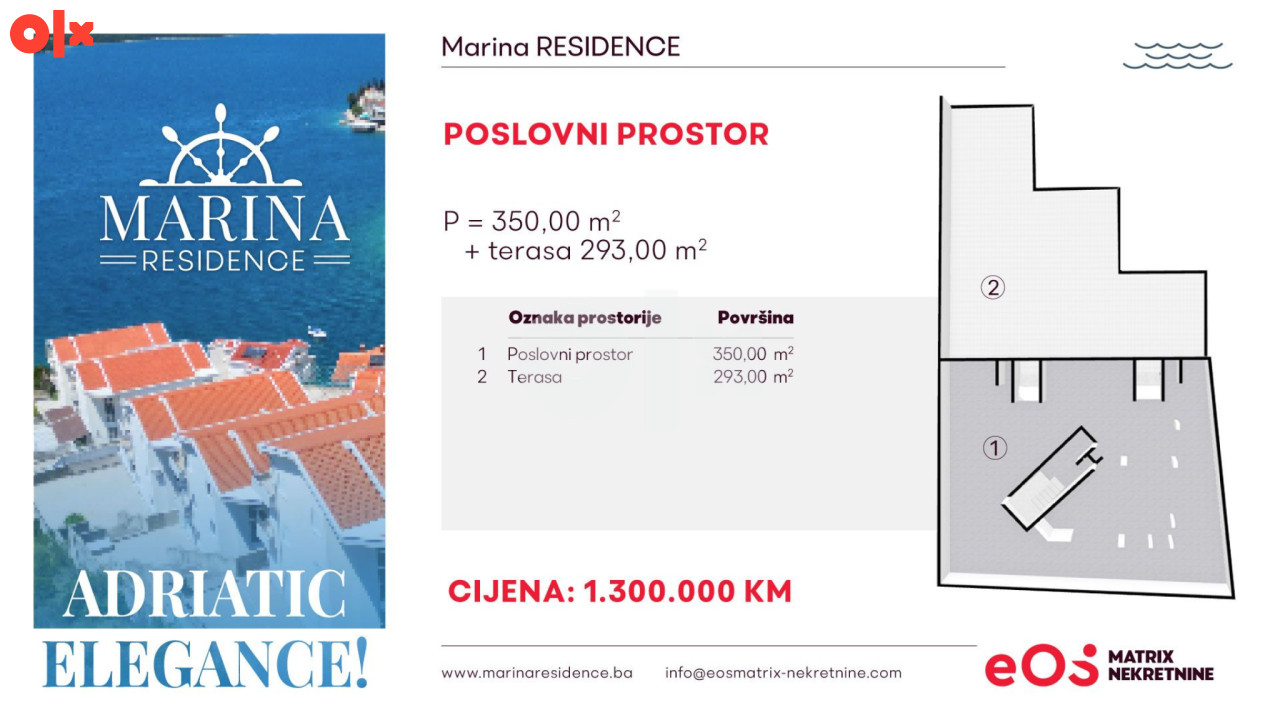 EOS / Poslovni Prostor / Neum / 350 m2