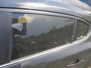 STAKLO VRATA ZADNJE LIJEVO MAZDA 3 13-18 DIJELOVI