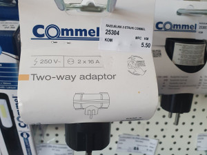 Commel razdjelnik 2 struki