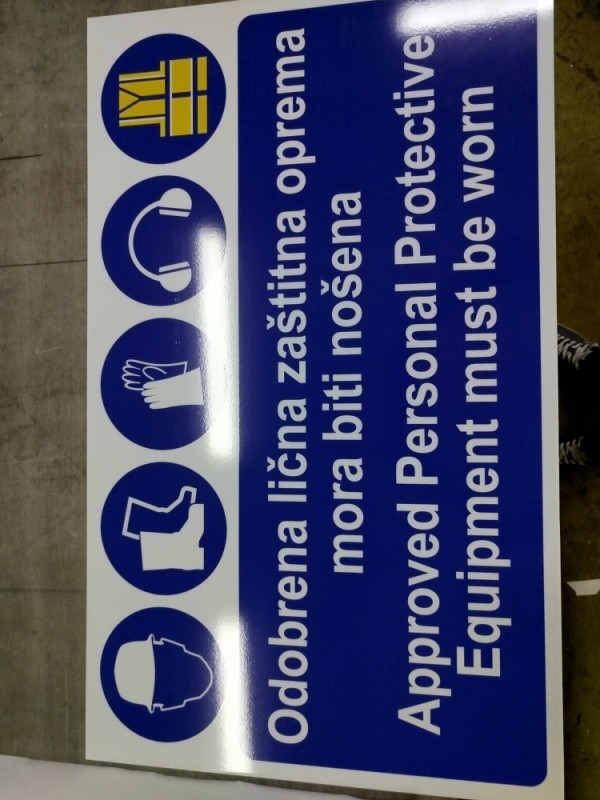 Table - znakovi upozorenja