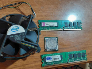 procesor c2d 3.ghz + 3gb rama  + cooler 20km AKCIJA