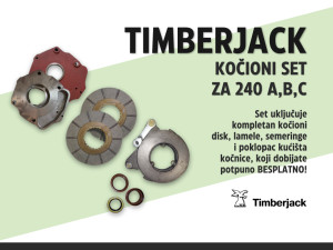 Kočnice za Timberjack 240 A, B, C