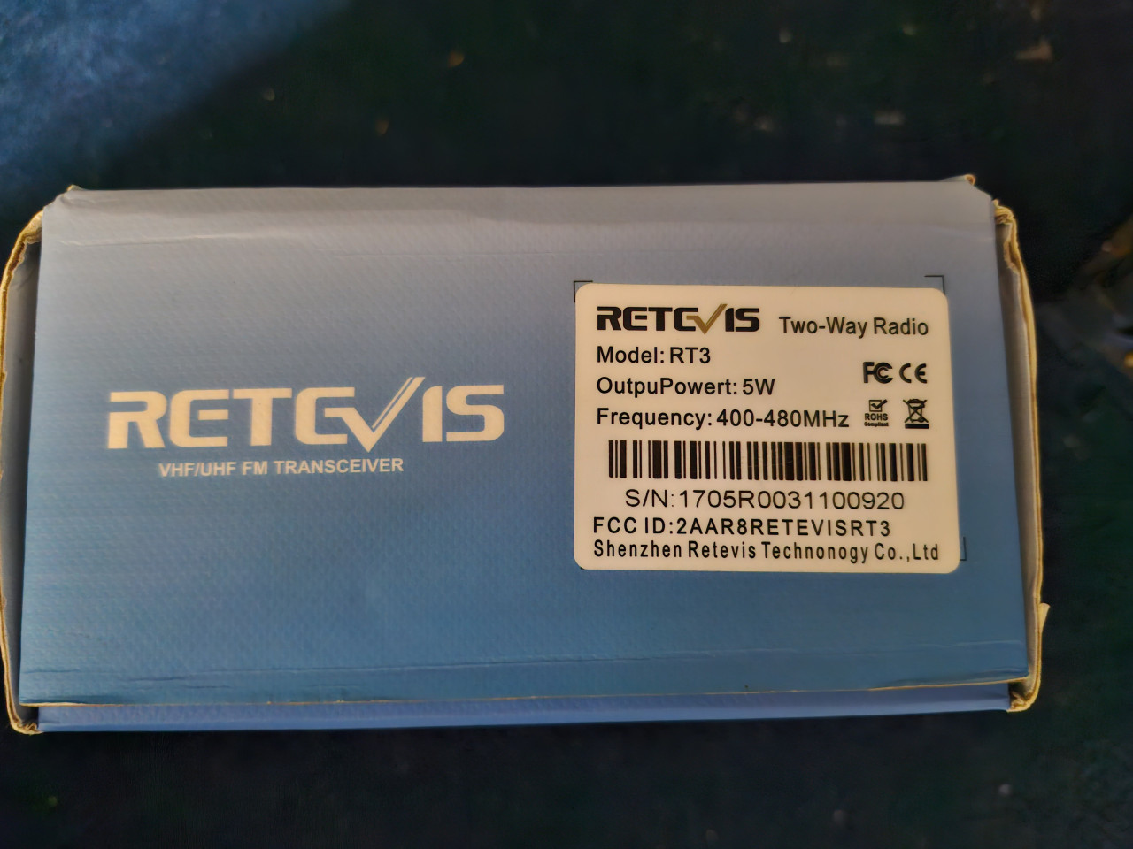 Retevis rt3