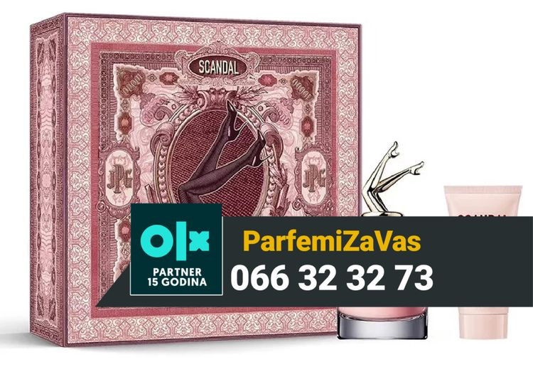 JPG Scandal 50ml EDP + 75ml BL Ž