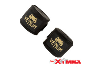 Venum - Kontact Boxing Bandaze - 4m - Black/Gold