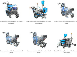 LARIUS Pumpe mašine za farbanje i obiljezavanje linija