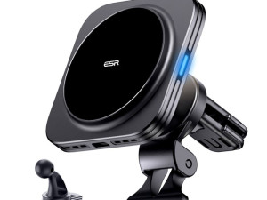 15W auto punjač/stalak BLACK