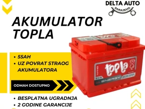 Akumulator TOPLA 55AH Delta Auto Doo