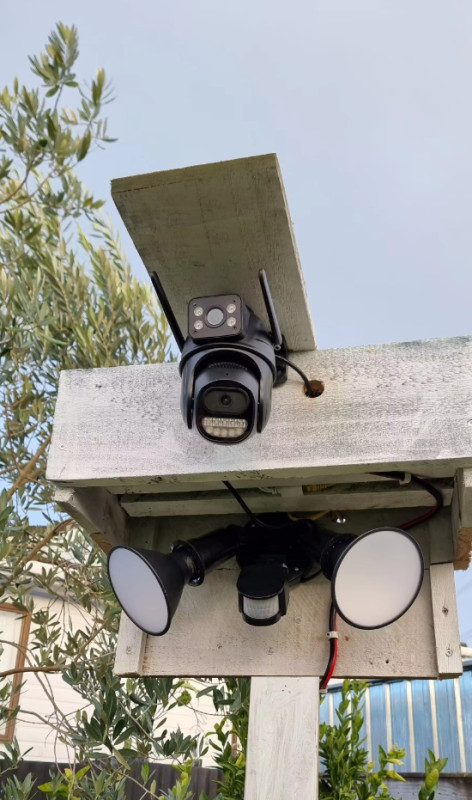 Crna Kamera NOVI MODEL Dupla Kamere Za Video Nadzor wifi