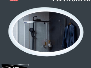 LED Ogledalo PLIVA SAFIR