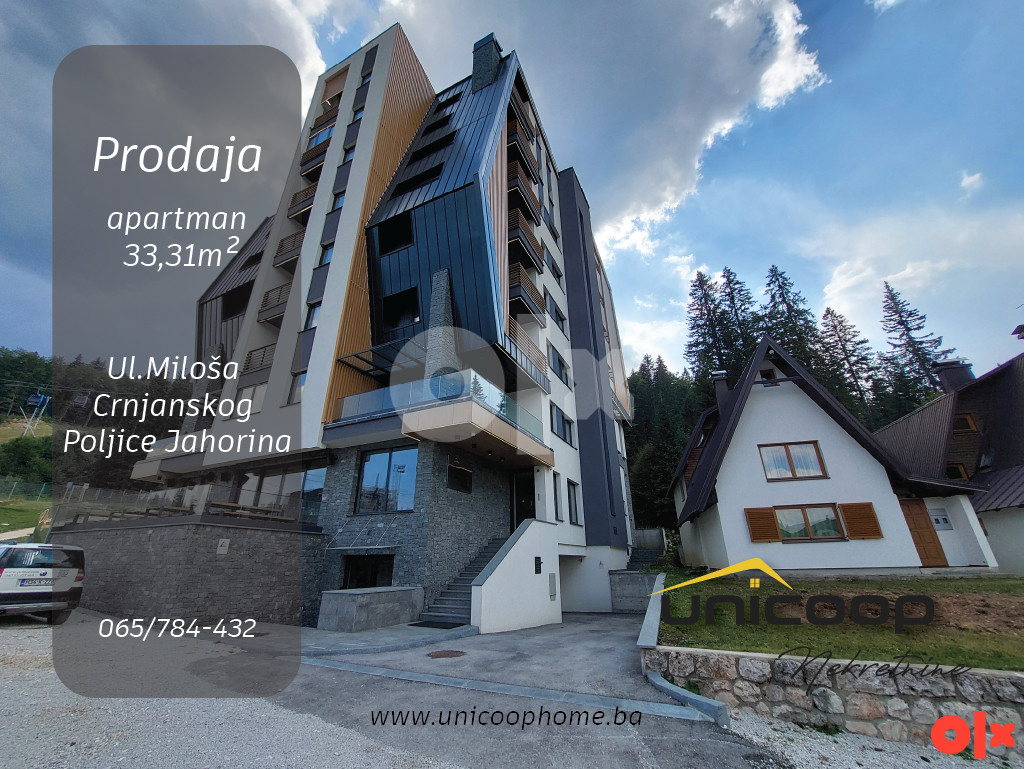 Apartman Jahorina 33,31m2 - Poljice