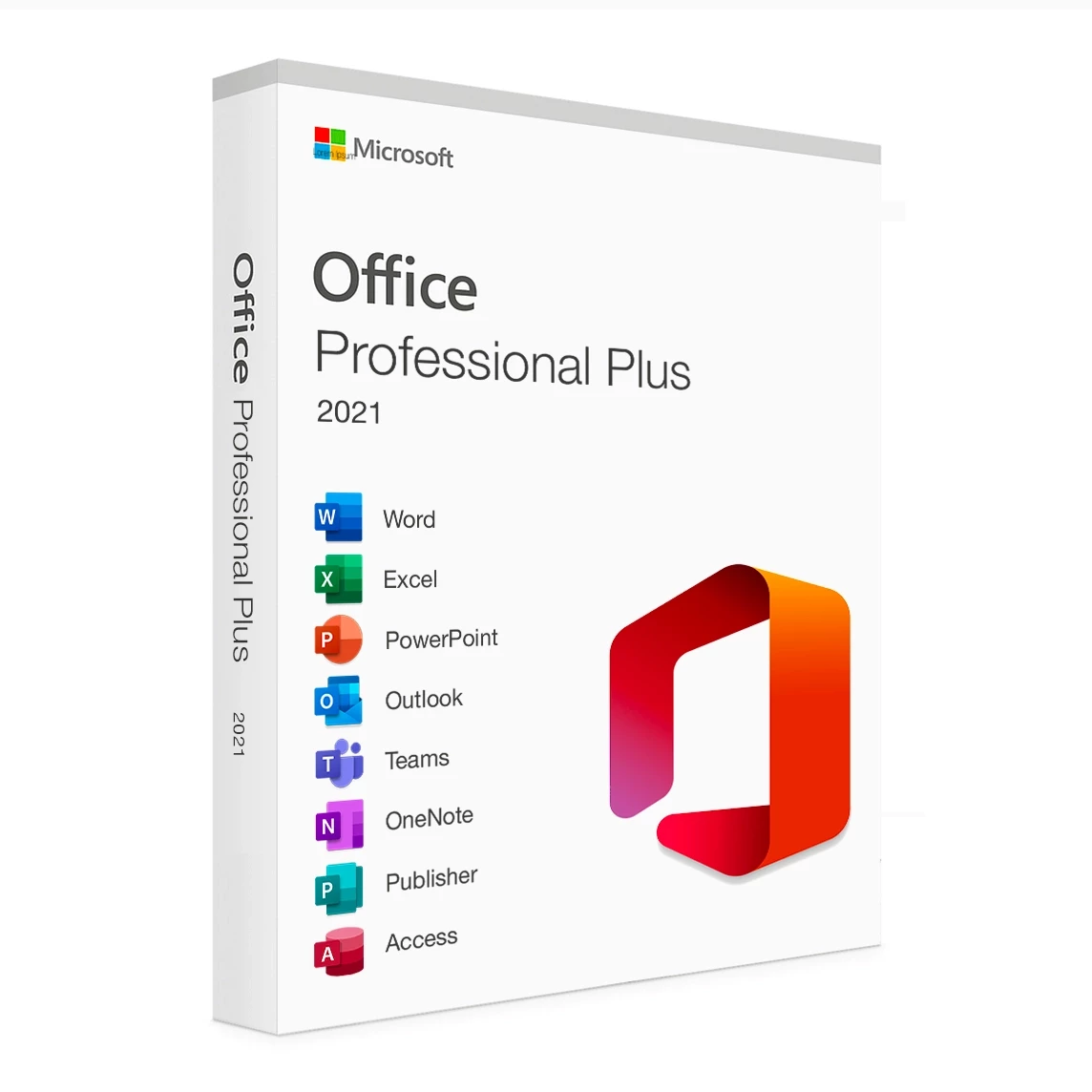 Microsoft Office Pro Plus 2021,Jednokratna kupovina PC,Digital
