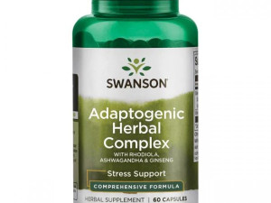 Rhodiola Adaptogenic Herbal Complex Swanson  60cps