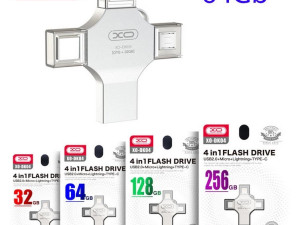 XO OTG 64Gb ZA IPHONE/ MICRO/TYPE C + USB 2.0