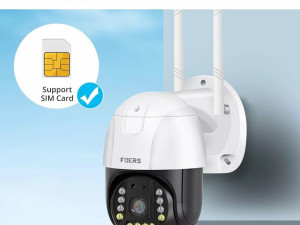 Kamera nadzor 4G SIM video vanjska wifi PTZ nadzorna