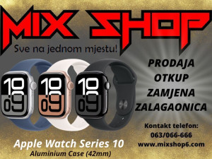 APPLE WATCH SERIES 10 42mm Aluminium Gps sat *Garancija smart s10