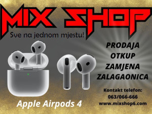 APPLE AIRPODS 4 USB-C Bežične Wireless Bluetooth Iphone EarBuds